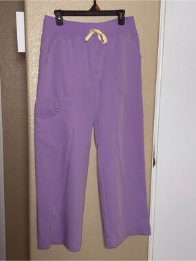 FIGS WILD IRIS HIGH WAISTED Isabella wide leg pant